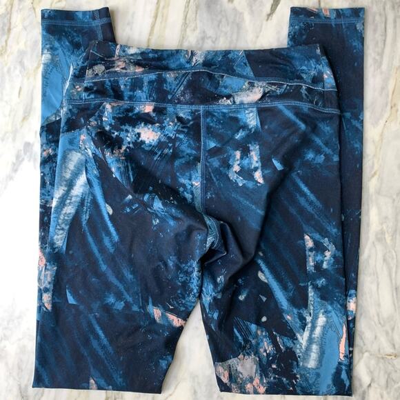 LUCY ACTIVEWEAR Womens Glacier Printed Studio Hatha Yoga Leggings Size XS - Picture 5 of 7